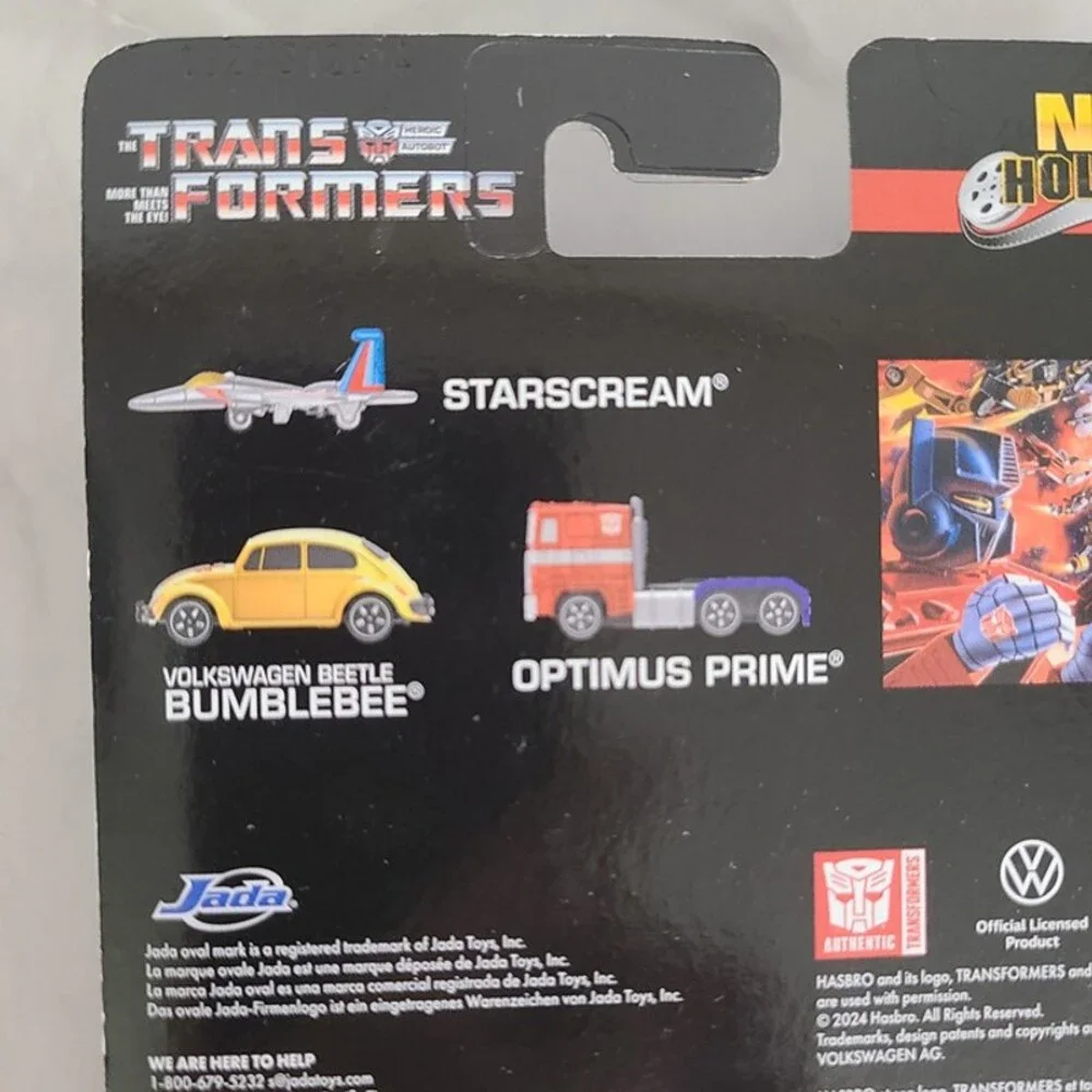 Nano Hollywood Rides Transformers Optimus Prime Bumblebee Starscream